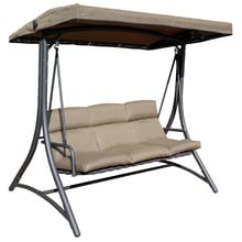 3 Seater Opus Metal Outdoor Swing Chair